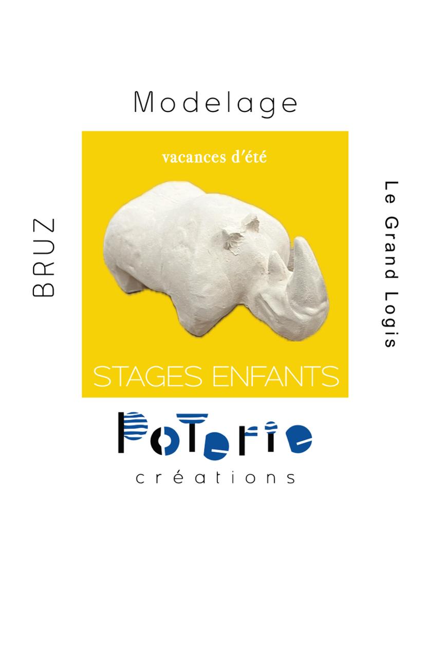 Image donnant les dates du stage pour enfants du mois d'avril